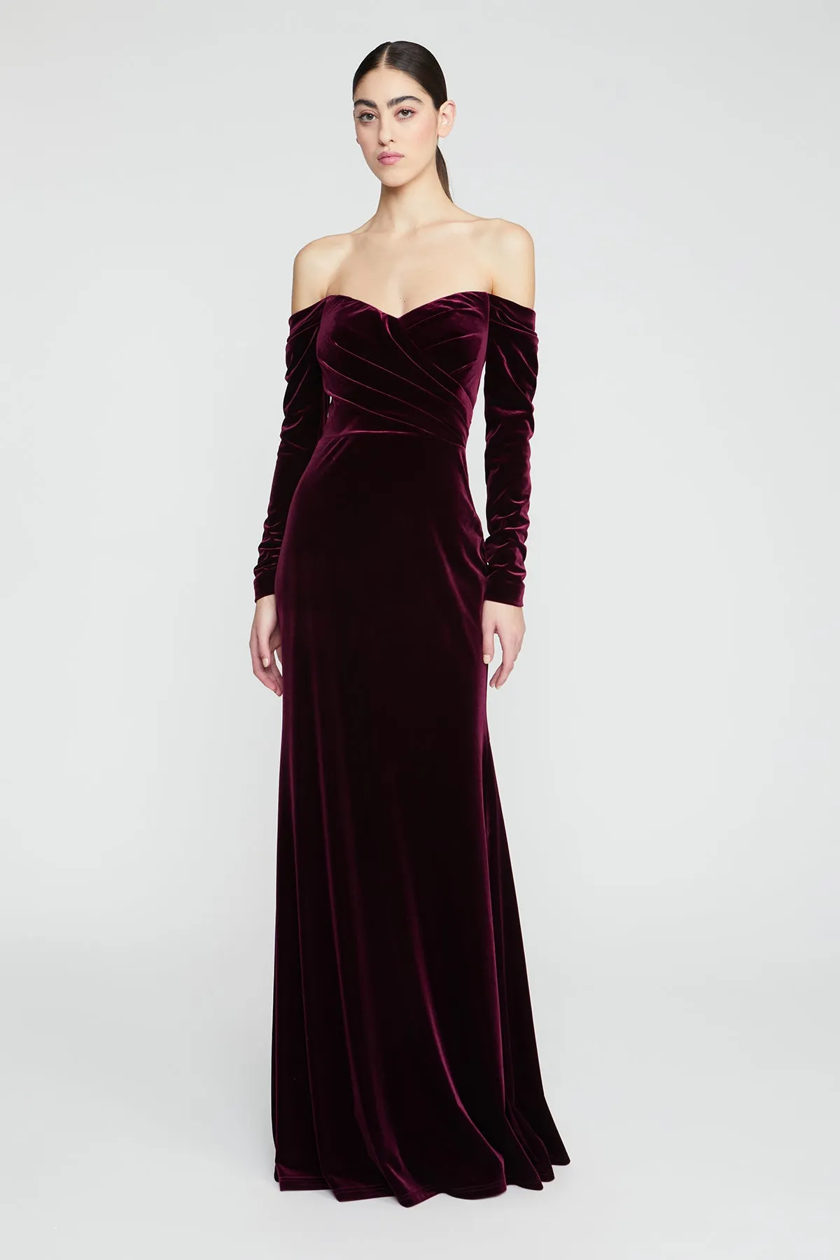 Anita Long Sleeve Gown