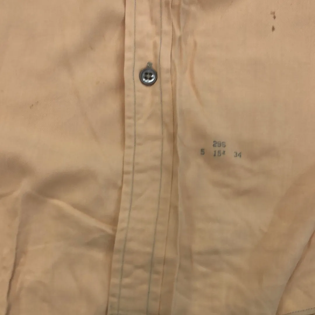Vintage Military Button Up