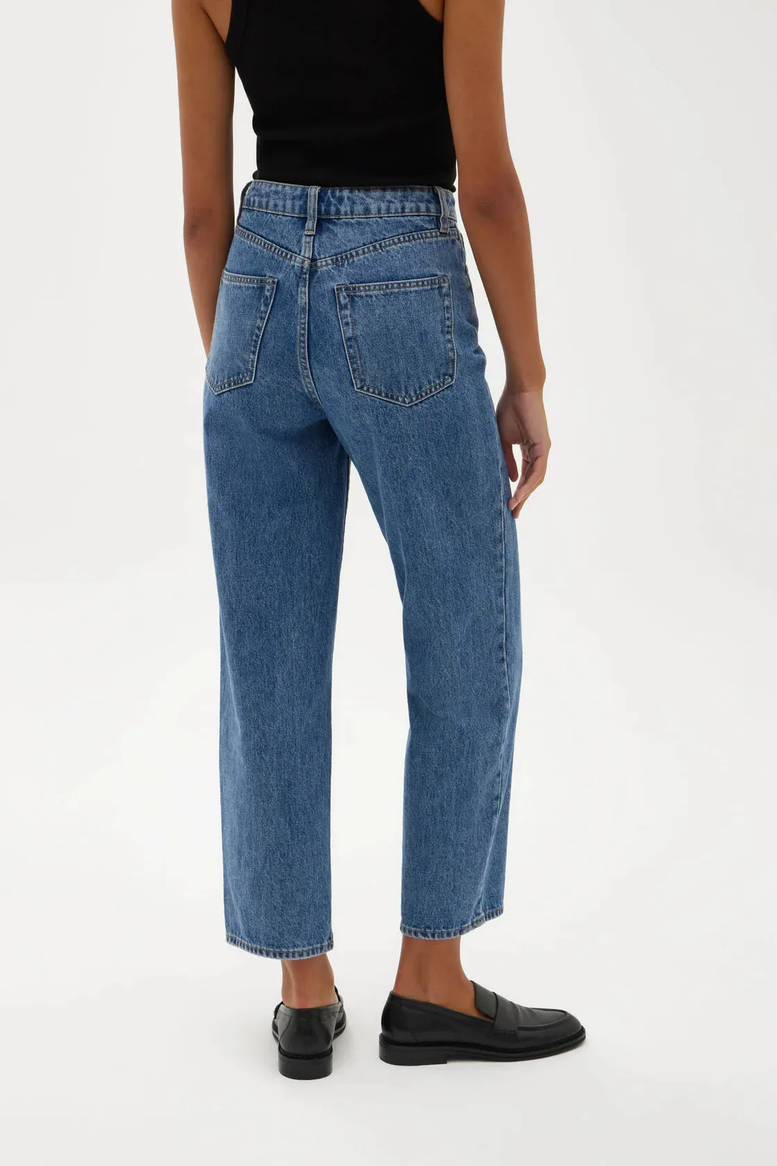 Vintage Straight Jean Dark Stone